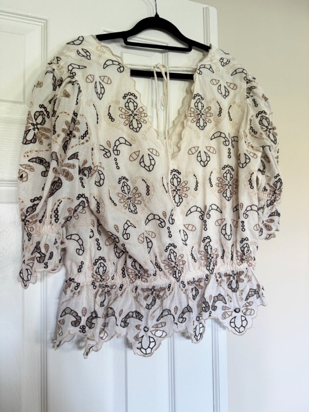Anthropologie Eyelet Blouse - Picture 4 of 4
